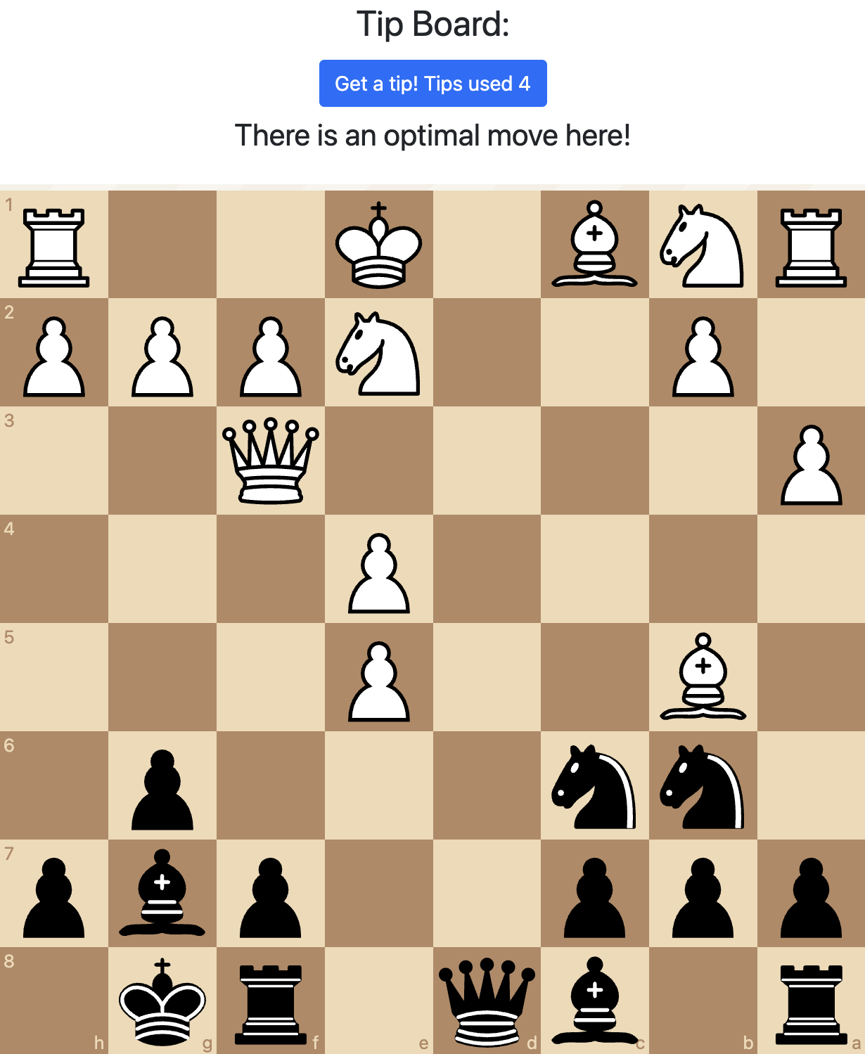 Paper screenshot of the self-regulated interface with automatic alert tip and tip button